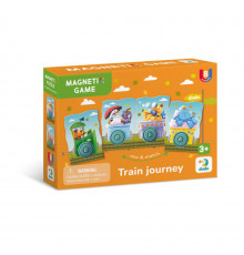 Детская магнитная игра "Путешествие на поезде" 200254, 8 элементов