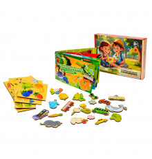 Розвиваючий Альбом "Головоломка на липучках" Puz-22925