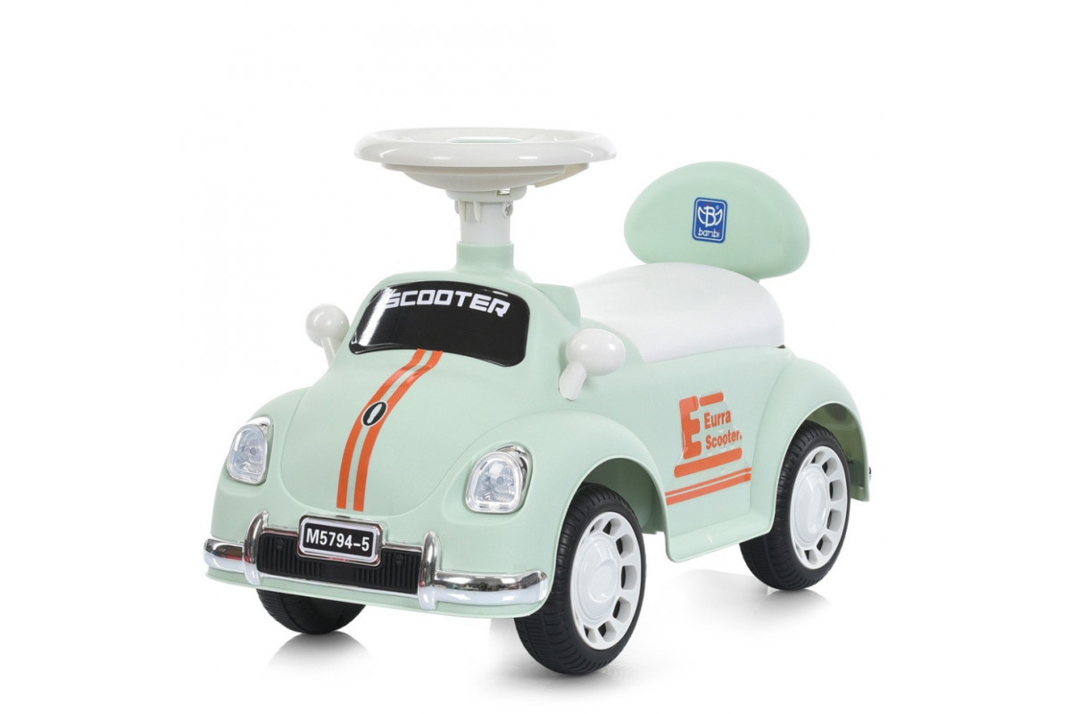 Детская каталка-толокар M 5794-5 зеленый, до 30 кг