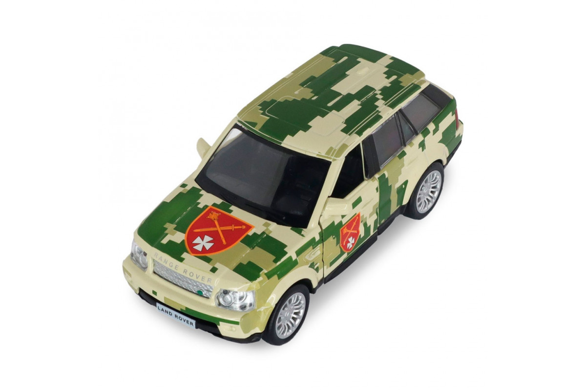 Автомодель серии "Шевроны Героев" Land Rover Range Rover Sport "Запад" TechnoDrive 250399UM