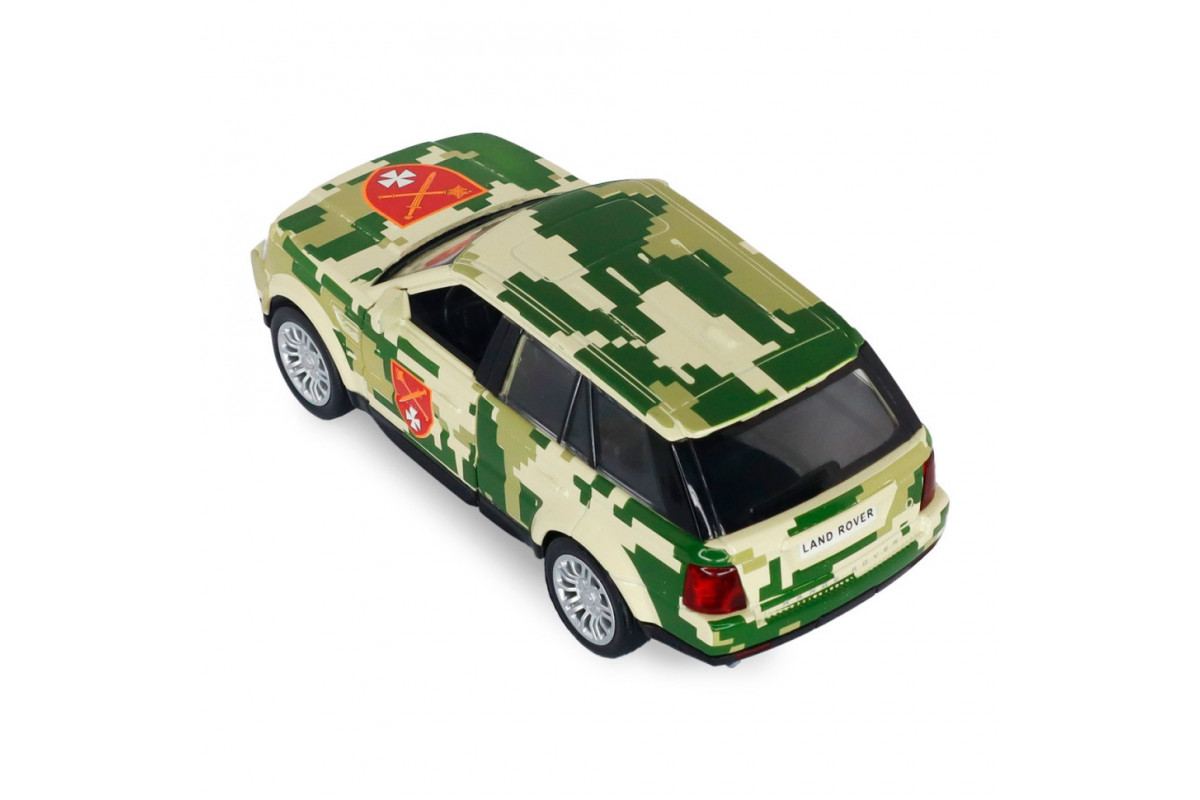Автомодель серии "Шевроны Героев" Land Rover Range Rover Sport "Запад" TechnoDrive 250399UM