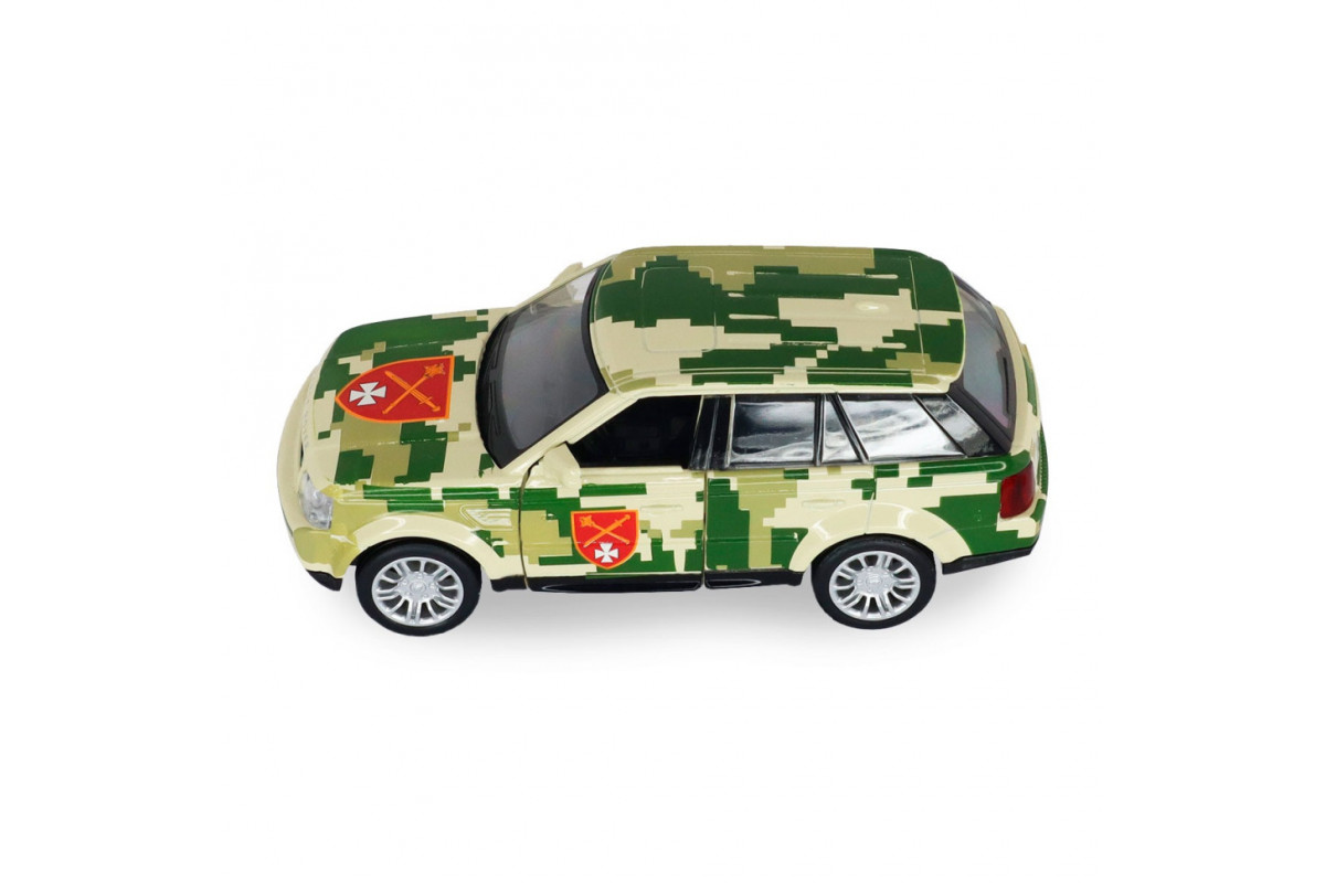Автомодель серии "Шевроны Героев" Land Rover Range Rover Sport "Запад" TechnoDrive 250399UM