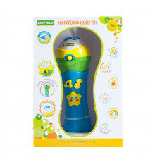 Детская музыкальная игрушка "Микрофон" 8639 световые и звуковые эффекты