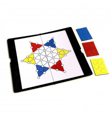 Настольная игра "Китайские шашки мини" UB 1684UB магнитное игровое поле