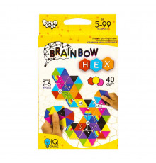 Развлекательная карточная игра "Brainbow HEX" G-BRH-01-01, 40 карт
