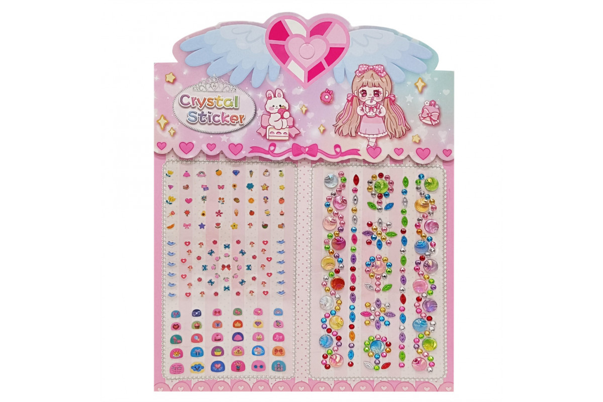 Наклейка камни XY-008-1(Multi-Color) для авто, ноутбуков, телефонов