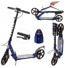 Самокат городской iTrike SR2-018-9-BL взрослый