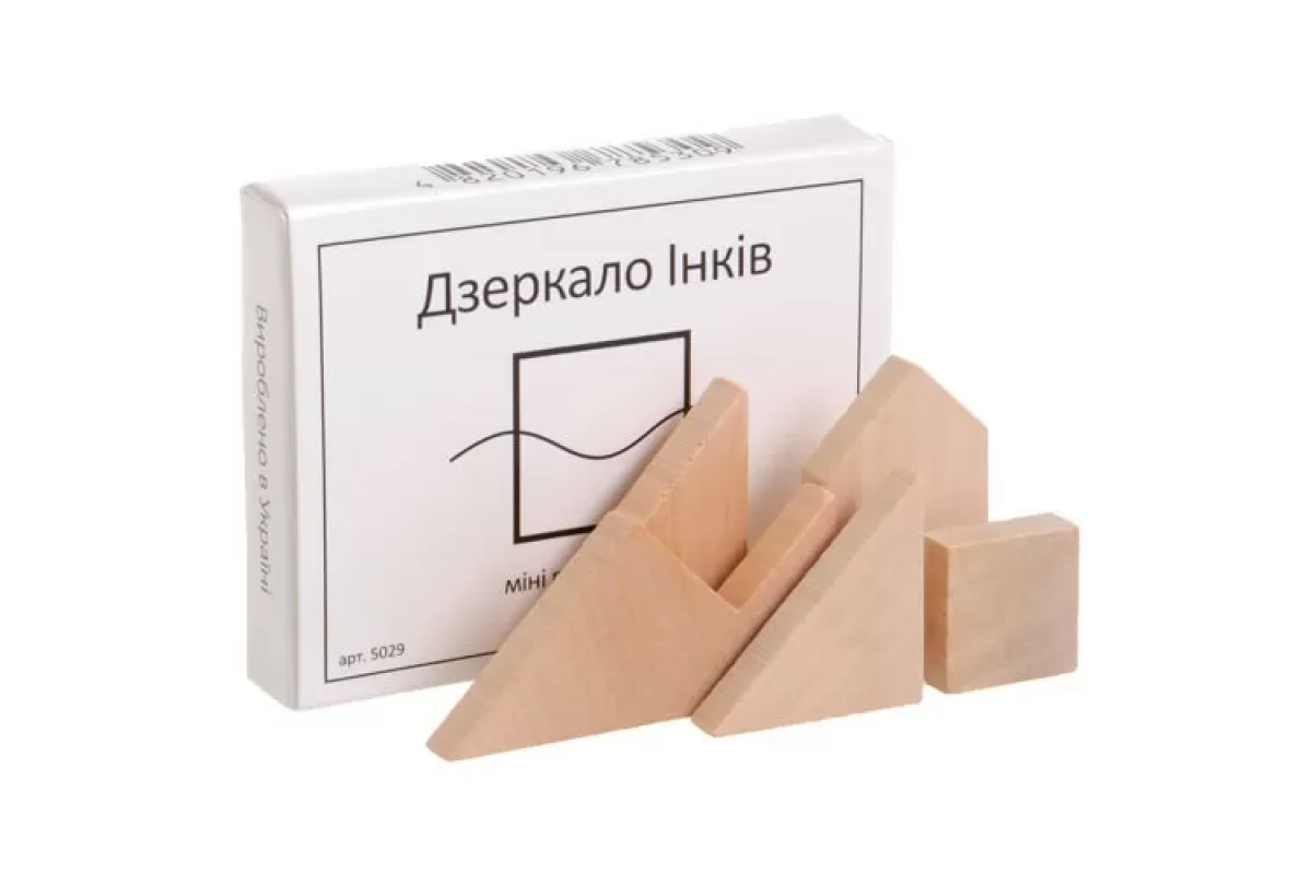 Мини головоломка Зеркало Инков. Заморочка 5029 деревянная
