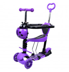 Самокат детский 3-х колесный 5 в 1 JR3-050-V, до 25 кг