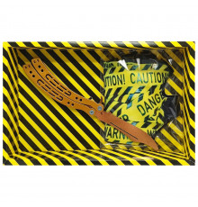 Сувенірні ножі дерев'яні набір BOX "Метелик GOLD" BALG-B