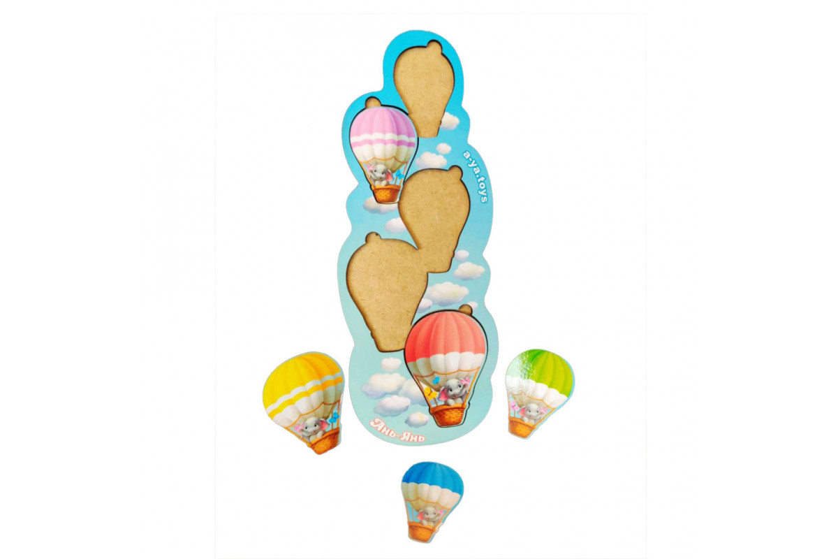 Настільна гра-сортер "Слоники з Каппадокії" Ubumblebees  (ПСФ067) PSF067 більше-менше