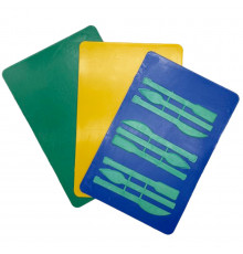 Доска для пластилина со стеками AS-0201 в ассортименте