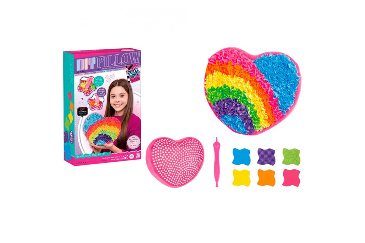 Детский набор для творчества "Сердце" KSY971-73-1 подушка