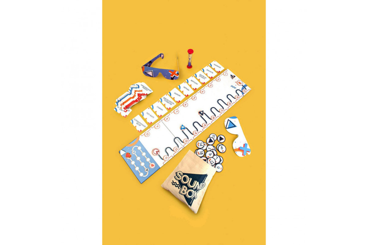 Настольная игра Дайте шума! FGS73 110 карт звуков