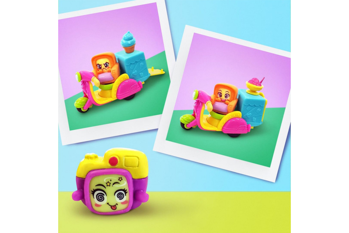 Игровой набор Джелатерия Moji Pops PMPSB216IN20, 2 фигурки, аксессуары