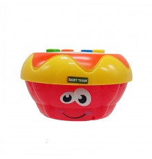Детская музыкальная игрушка "Барабан" 8643(Red) световые и звуковые эффекты