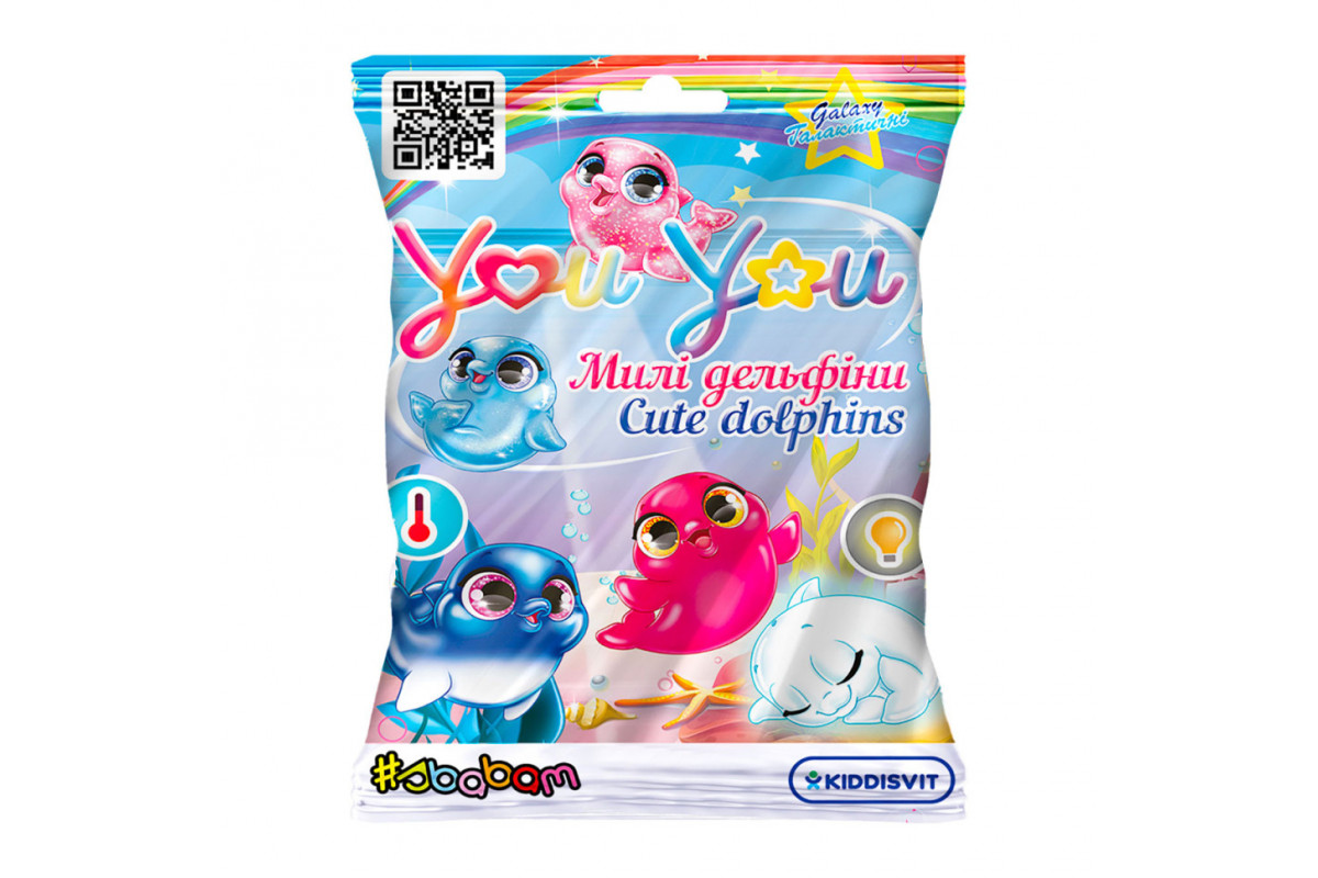 Коллекционная игрушка Милые дельфины YOU YOU #sbabam 58/CN21 фигурка-сюрприз
