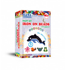 Детский набор для творчества. Магниты с термомозаики "Морские" TM-003, 5 фигур