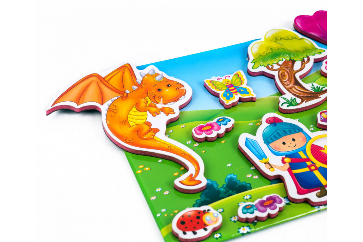 Детская настольная игра "Принцесса и рыцарь" RK2070-01 магнитная