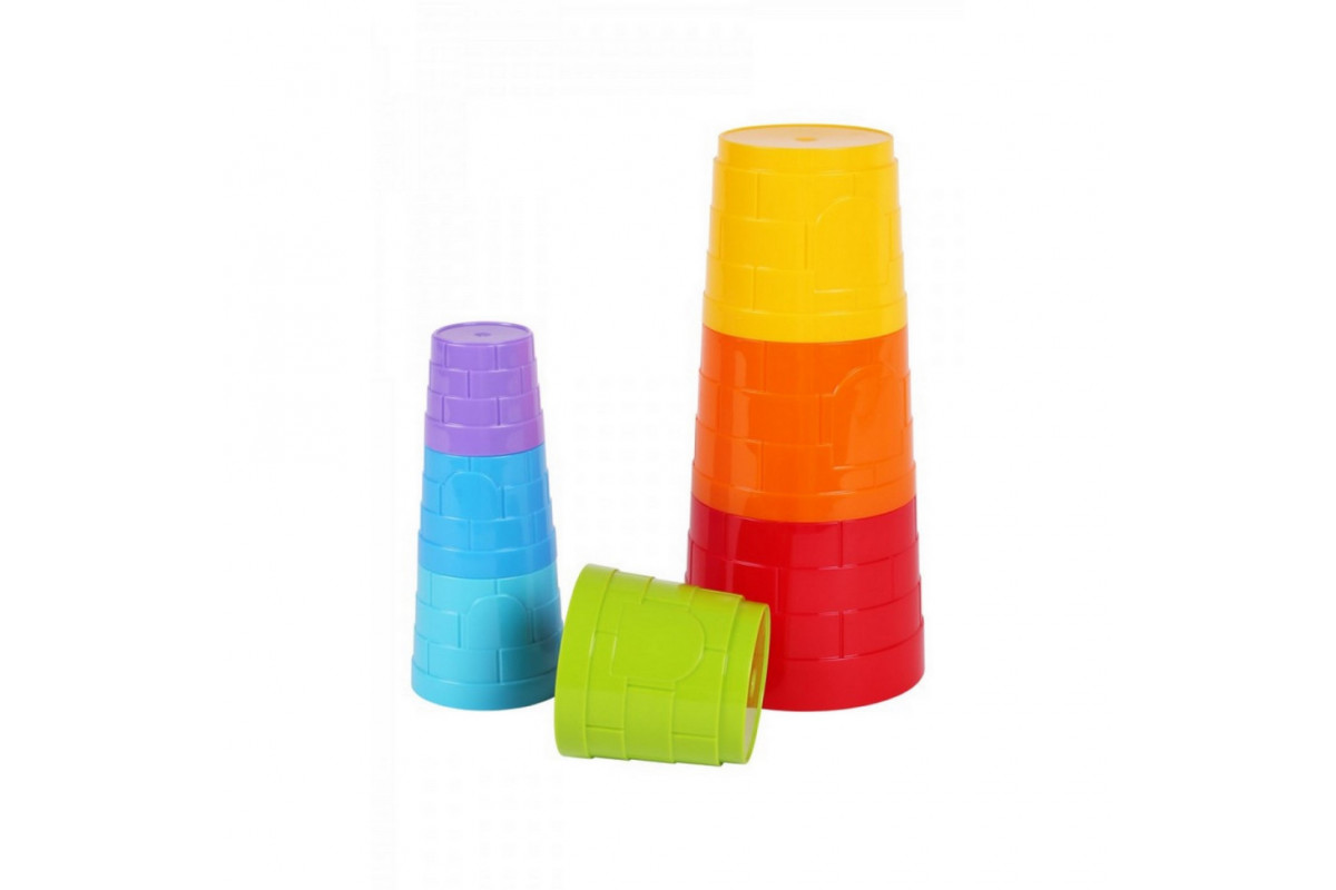 Детский набор "Пирамидка" ТехноК 4661TXK, 7 элементов