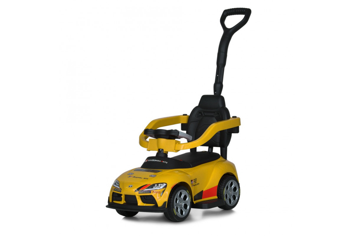 Детская каталка-толокар 2 в 1 M 6129EL-6 с родительской ручкой