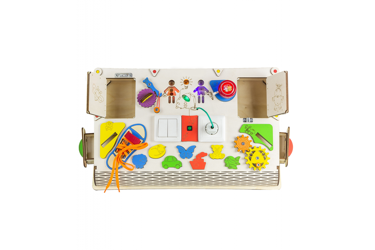 Детская развивающая доска D005 с подсветкой