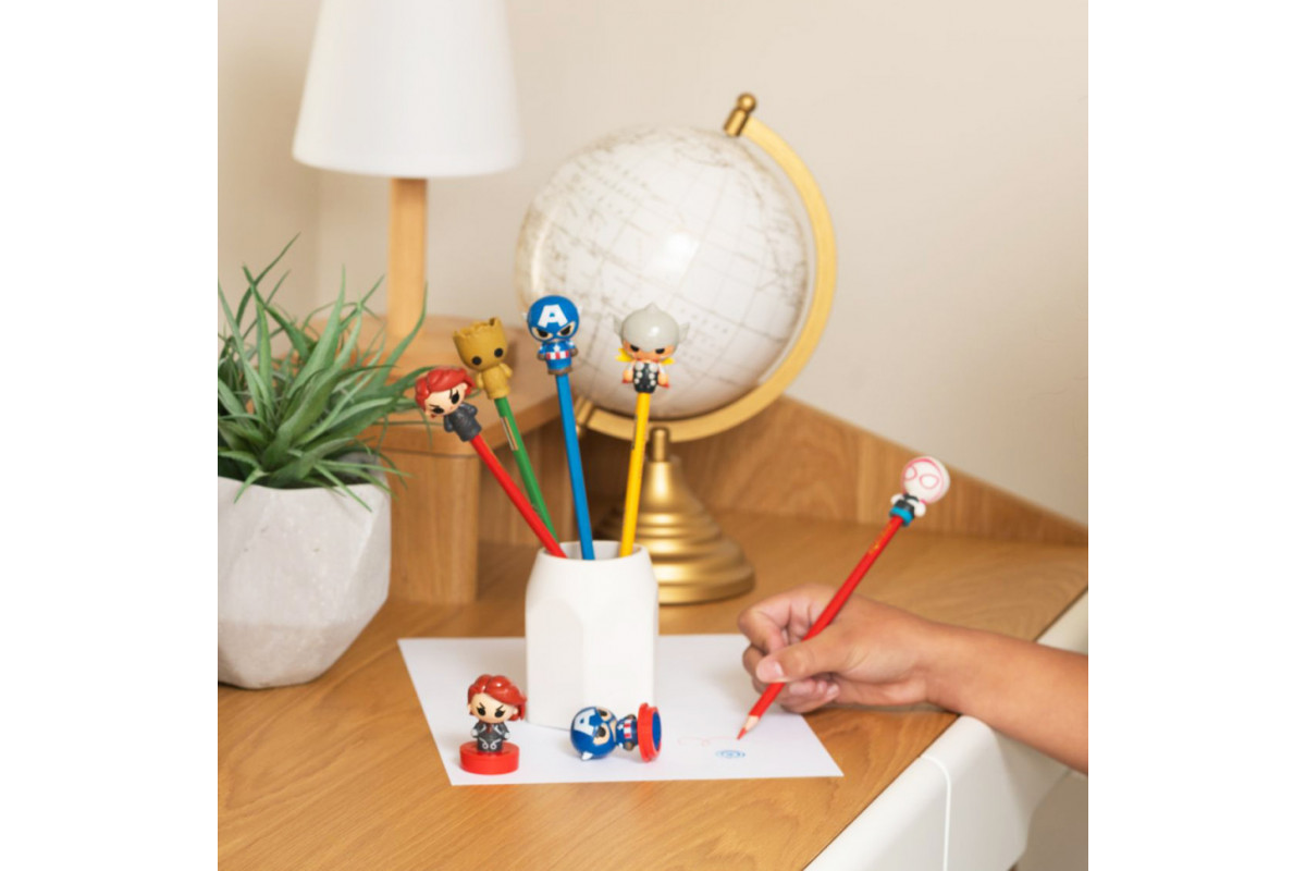 Коллекционная фигурка-топер Марвел Sambro MAR-6468-CDU-KV-FO серии "Bop n Tops"