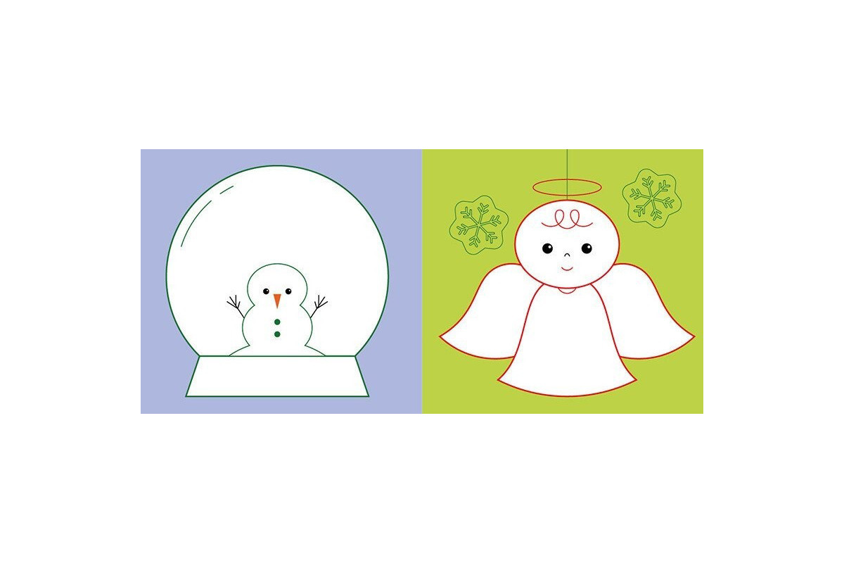 Детская книжечка с наклейками "Рождество" 668012, 8 страниц