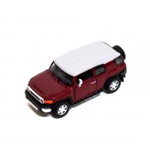 Дитяча залізна машинка TOYOTA FJ CRUISER КТ5343, інерційна  Червоний