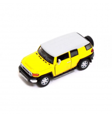 Дитяча залізна машинка TOYOTA FJ CRUISER КТ5343, інерційна  Жовтий