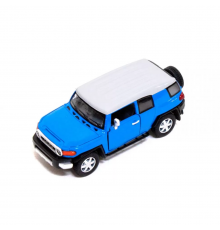Детская железная машинка TOYOTA FJ CRUISER КТ5343, инерционная Синий