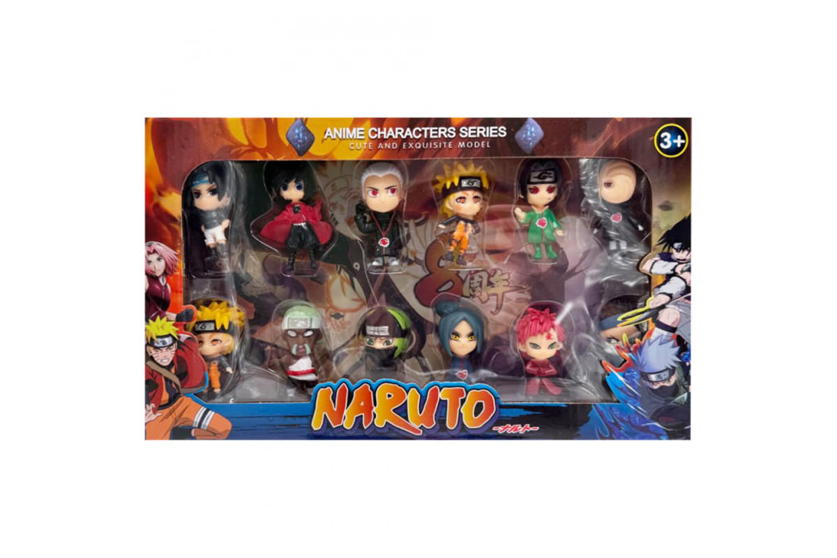 Детский игровой набор фигурок "Naruto" ZS222-75-2, 12 героев