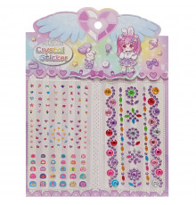 Наклейки декоративные XY-008-1(Violet) для авто, ноутбуков, телефонов