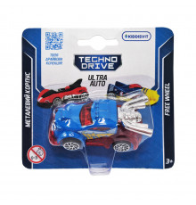 Ігрова міні-машинка Ultra Auto TechnoDrive 250321W-1 металевий корпус