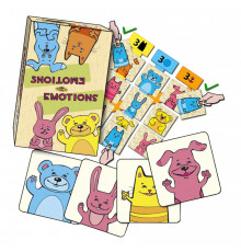 Настольная карточная игра "Emotions" Мастер MKZ0810 составь первым ряд