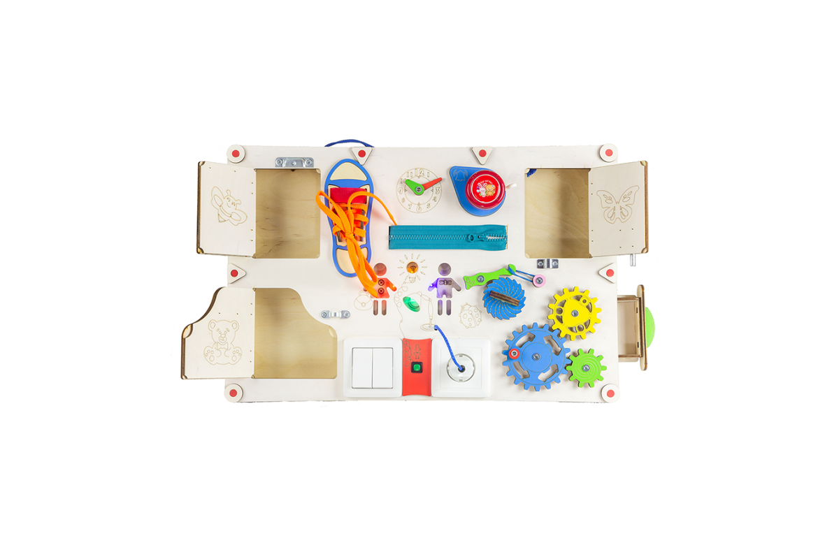 Детская развивающая доска D007 с подсветкой