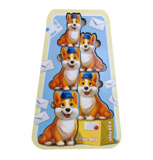 Настольная игра-сортер "Корги-почтальоны" Ubumblebees (ПСФ069) PSF069 больше-меньше