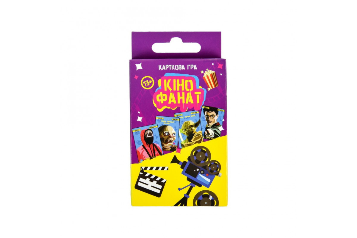Карточная игра "Кинофанат" 30732 инструкция, украинский язык