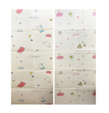 Детский Термоковрик двусторонний складной C9811-1, 175 х 70 х 0,8 см