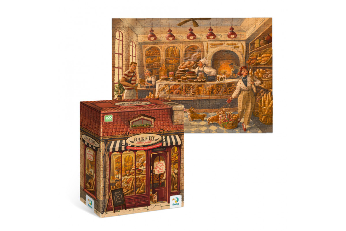 Пазл классический "Пекарня" 300589, 300 элементов