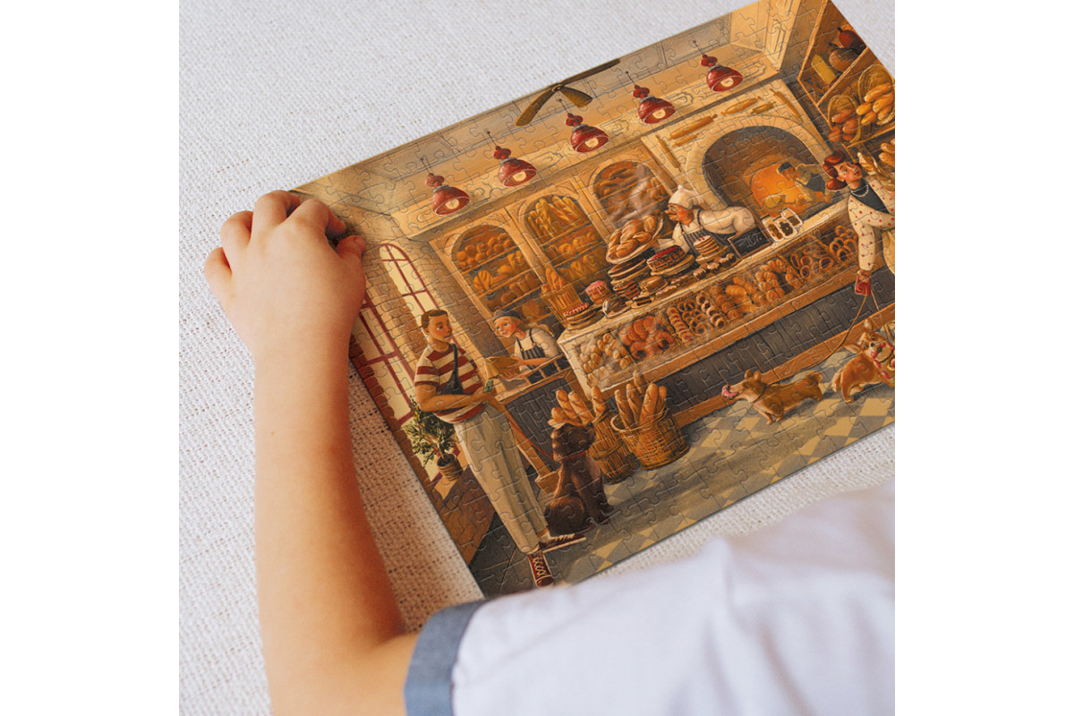 Пазл классический "Пекарня" 300589, 300 элементов