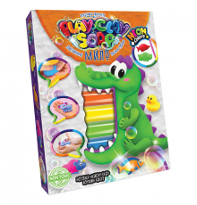 Набор креативного творчества "Пластилиновое мыло" Play Clay Soap PCS-03 средний Крокодил