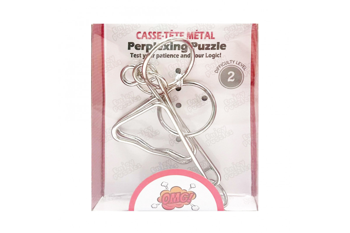 Металева головоломка "Perplexing puzzle" 5562D-18, 2 складність