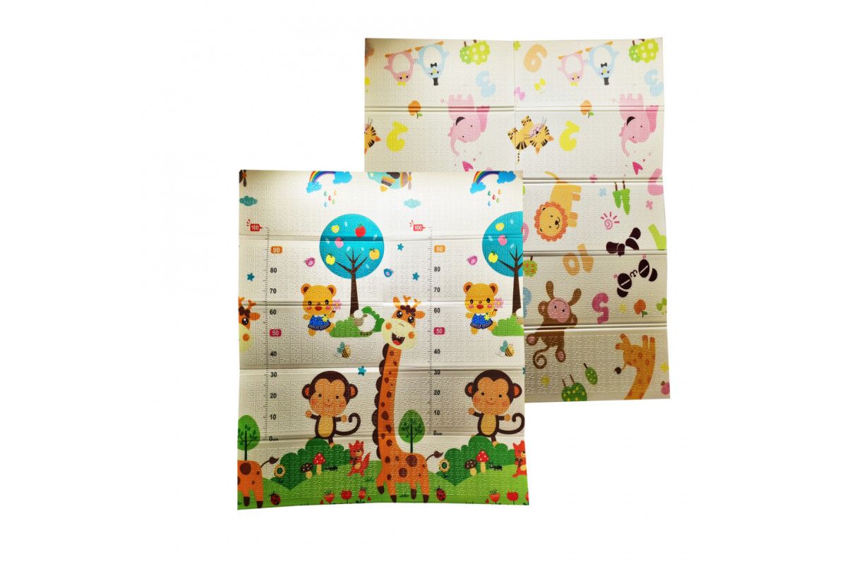 Термокилимок двосторонній Літери K6601-3, 120х180 см