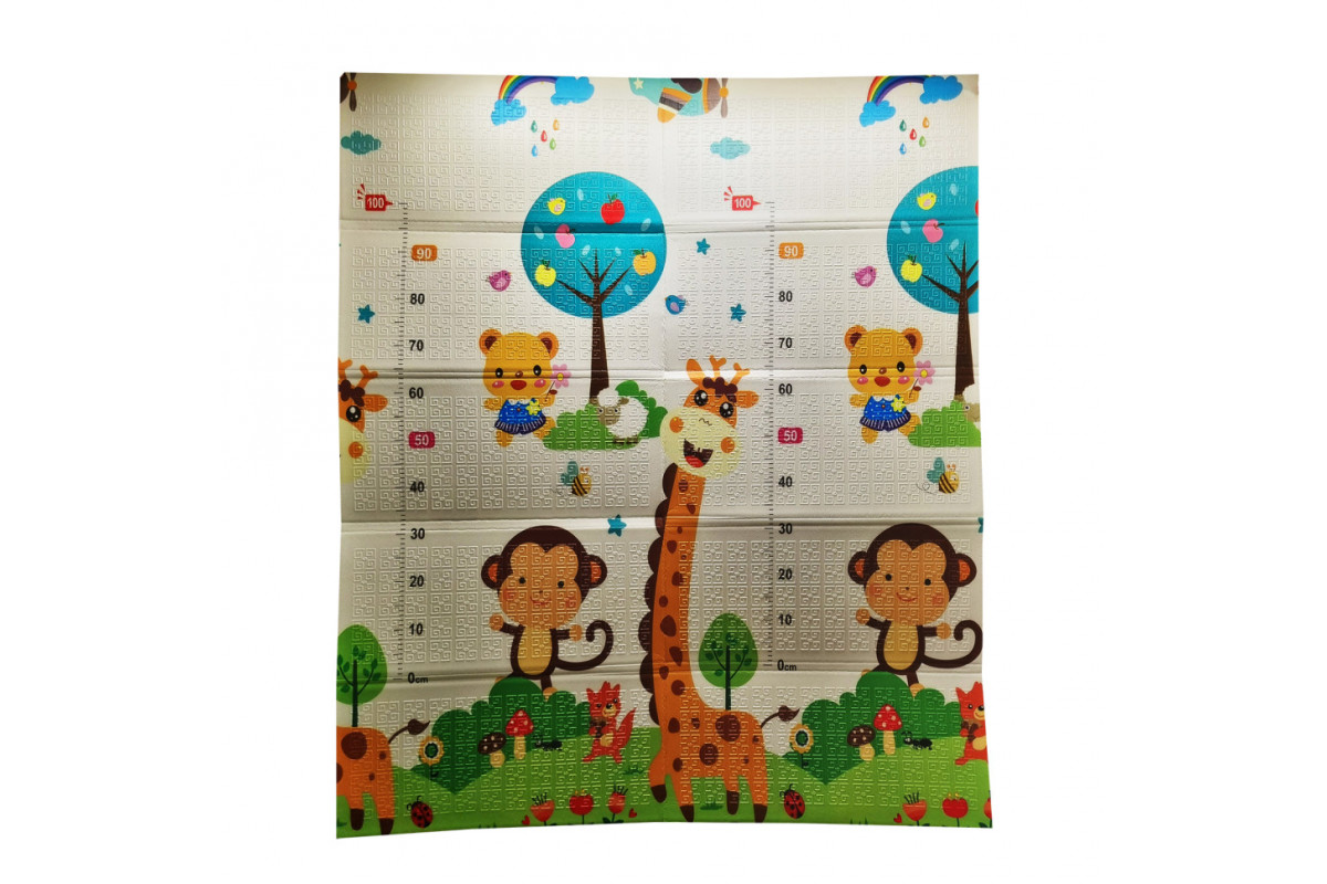 Термокилимок двосторонній Літери K6601-3, 120х180 см