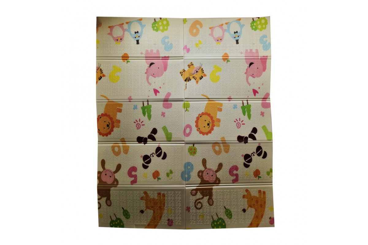 Термокилимок двосторонній Літери K6601-3, 120х180 см