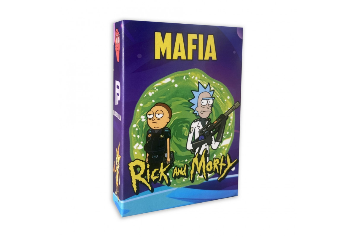 Настільна гра "Мафія "Рік і Морті" PLR-0037