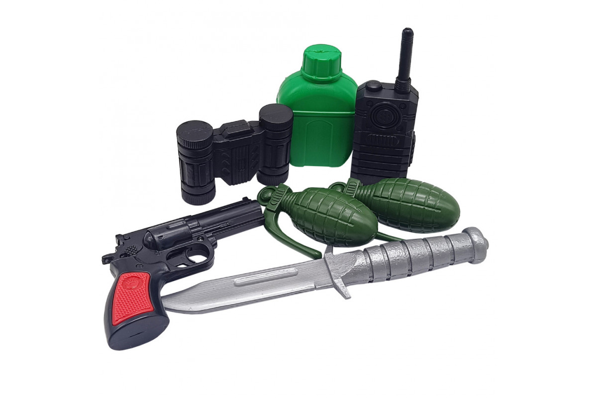 Игровой набор с оружием М18-3, 7 предметов
