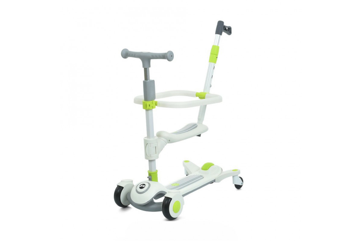 Самокат детский трехколесный 3 в 1 JR3-127-W, колеса со светом