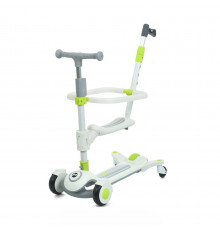 Самокат детский трехколесный 3 в 1 JR3-127-W, колеса со светом